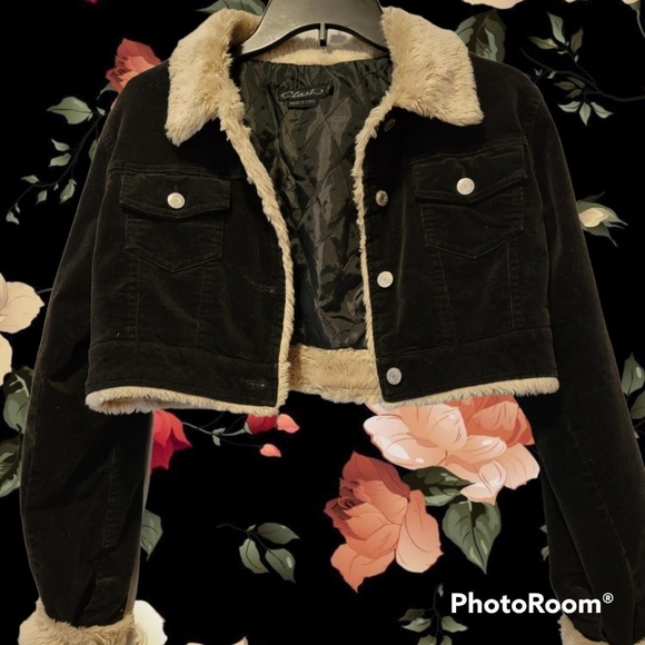 Jackets & Blazers - Cropped Black Jacket